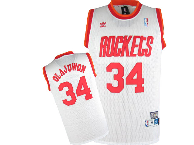 Top quality and durable Adidas NBA Houston Rockets Hakeem Olajuwon Swingman Home Jerseys